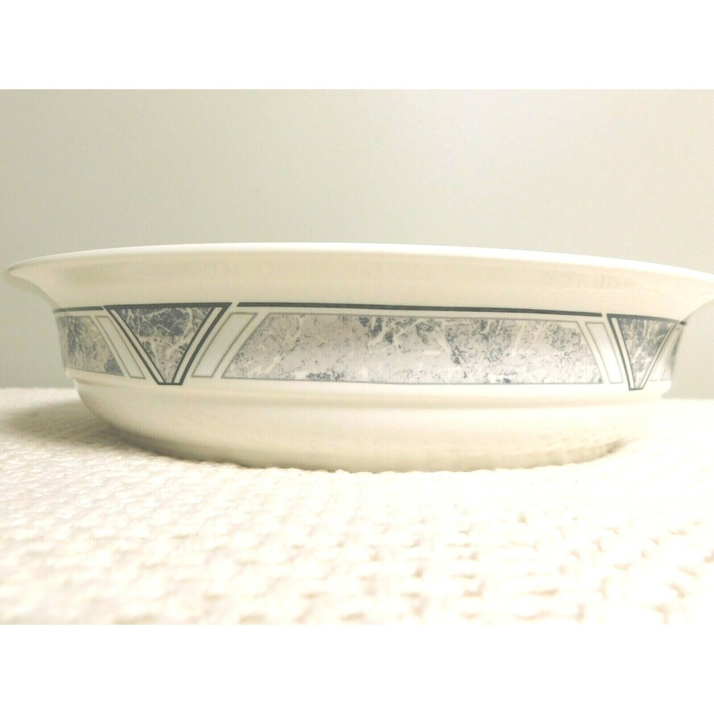 Vintage Lenox China Stone Natural Accents Granite 9 3/4" Round Vegetable Bowl